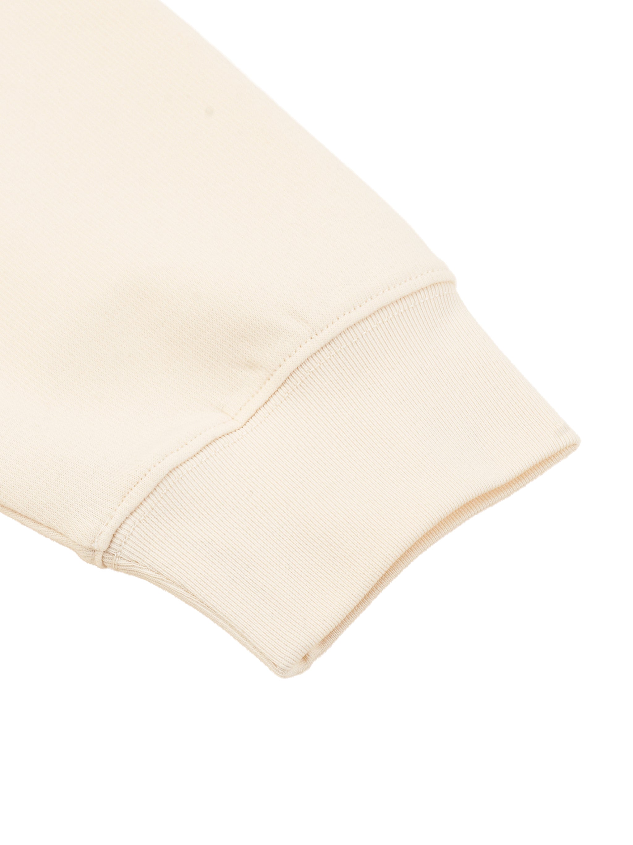 GALLO JEAN | Knit Cotton Blend Round Neck Oversized Sweatshirt