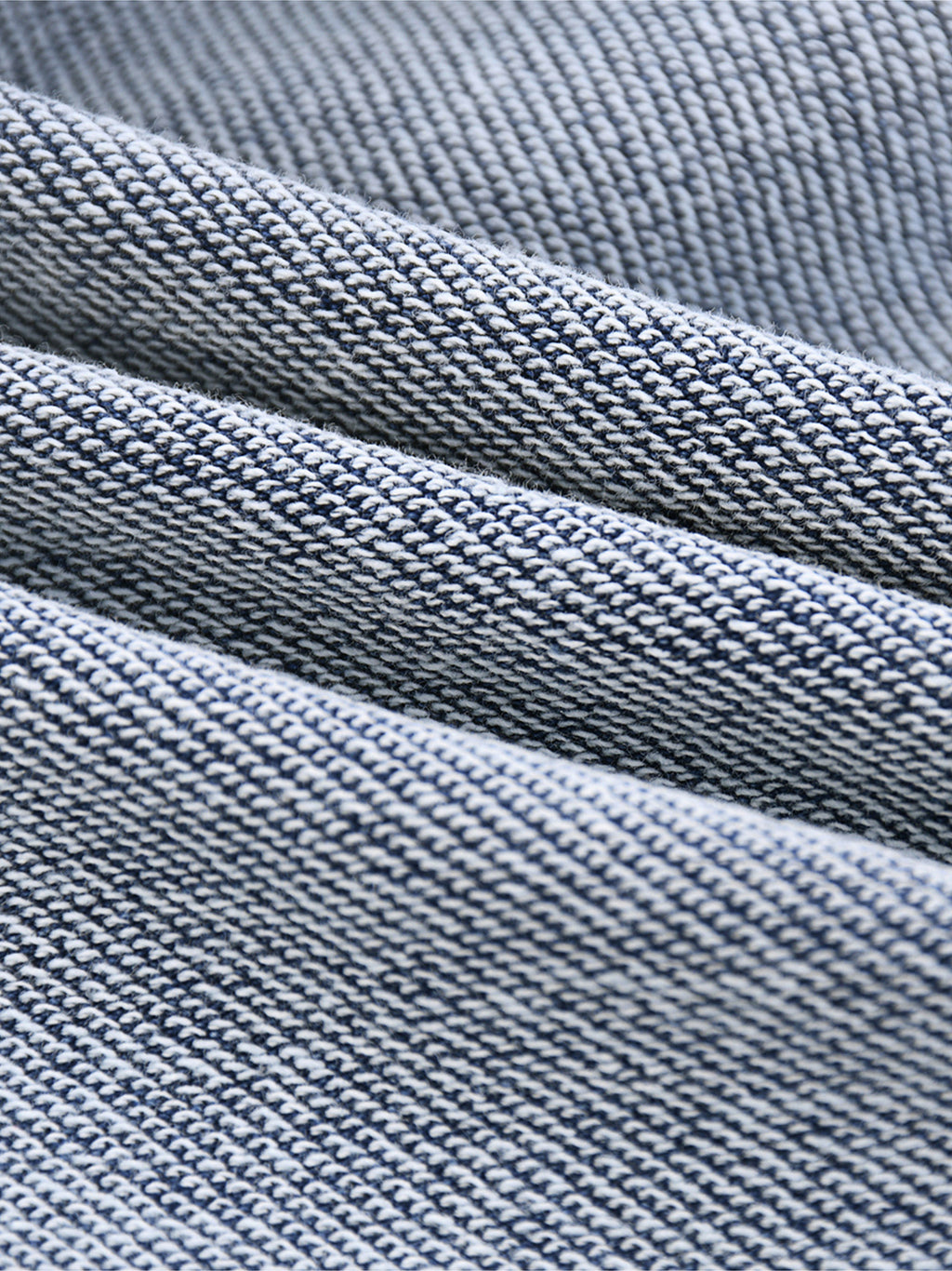 GALLO JEAN | Snow Washed Oversized Cotton Blend Zip-Up Hoodie