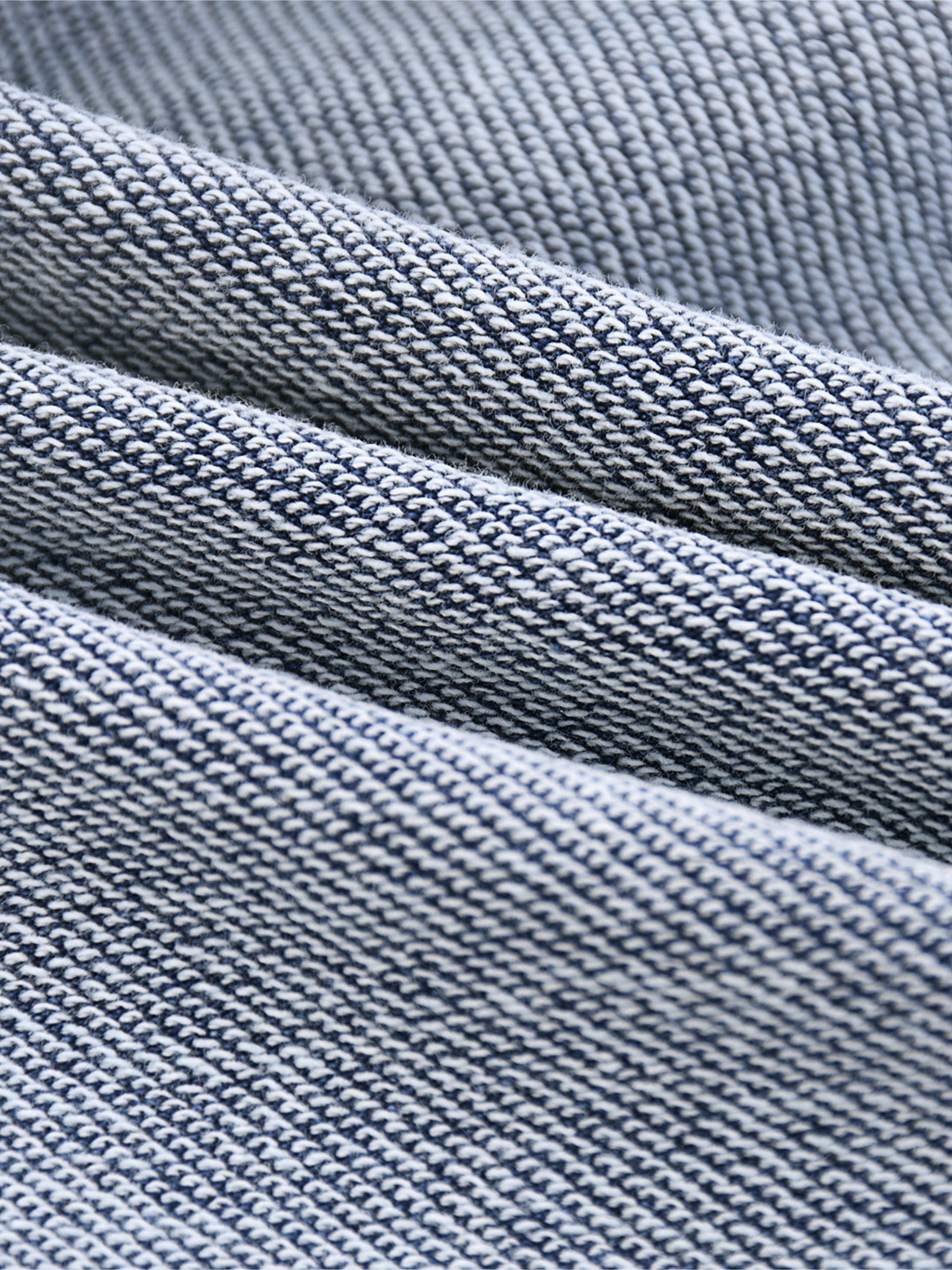 GALLO JEAN | Snow Washed Oversized Cotton Blend Zip-Up Hoodie