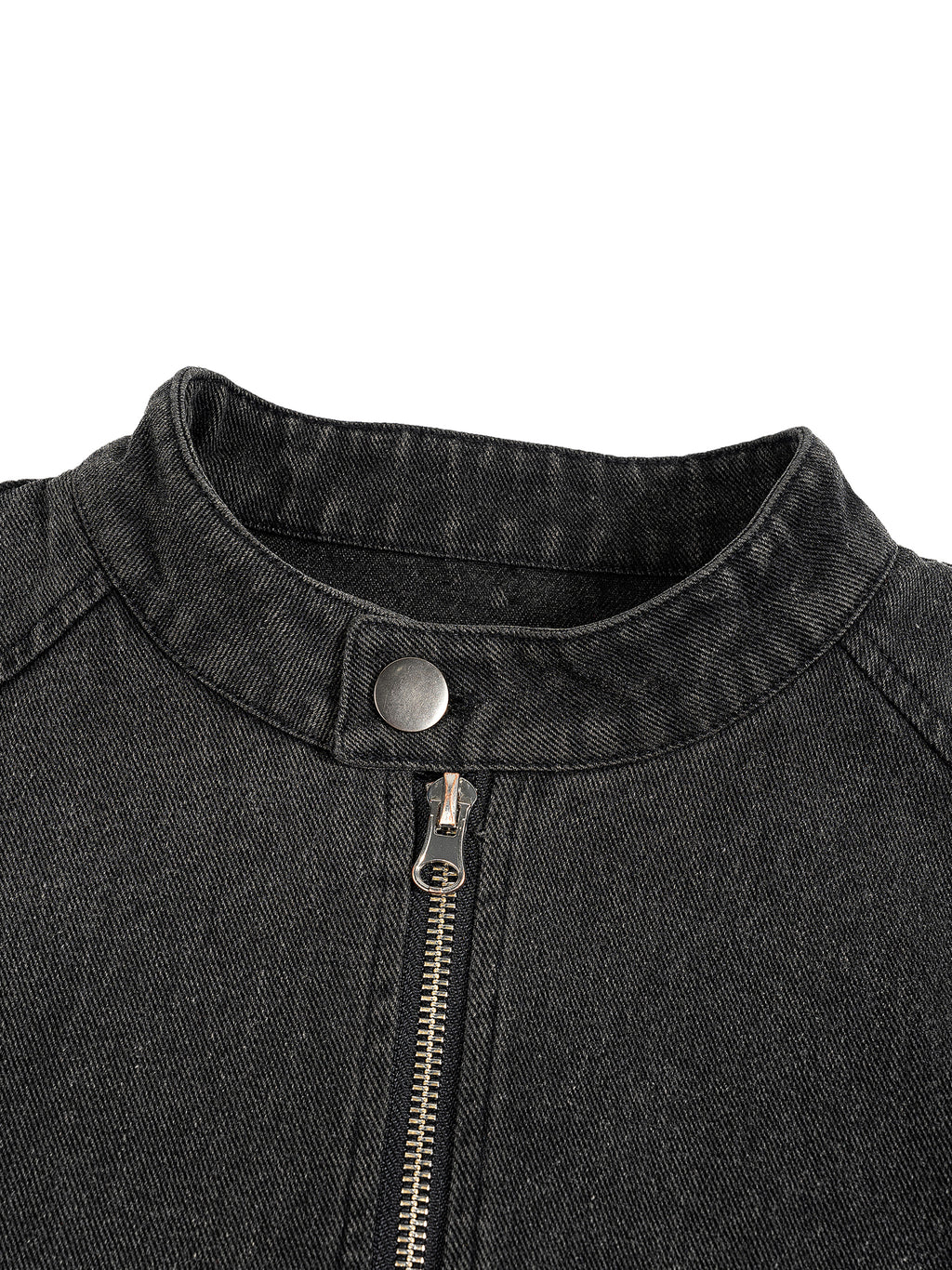 Denim Jacket | Buttoned Collar
