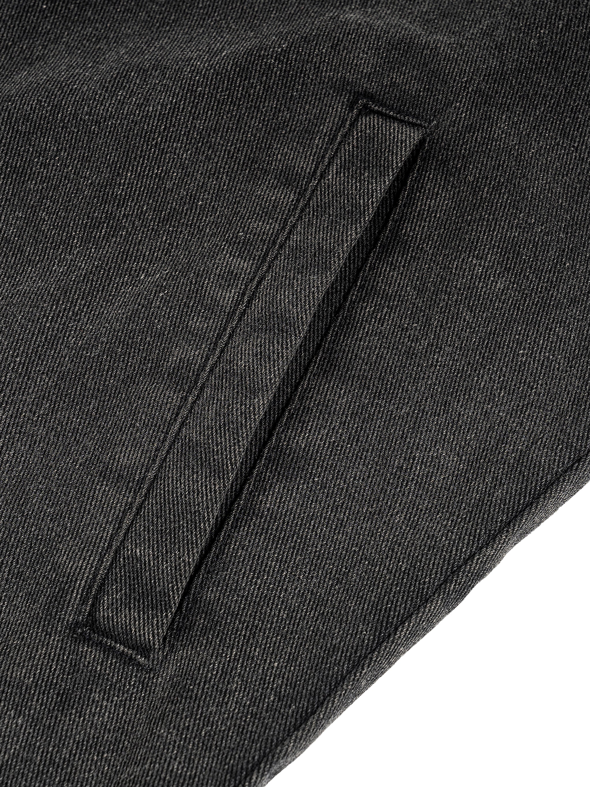 Denim Jacket | Buttoned Collar