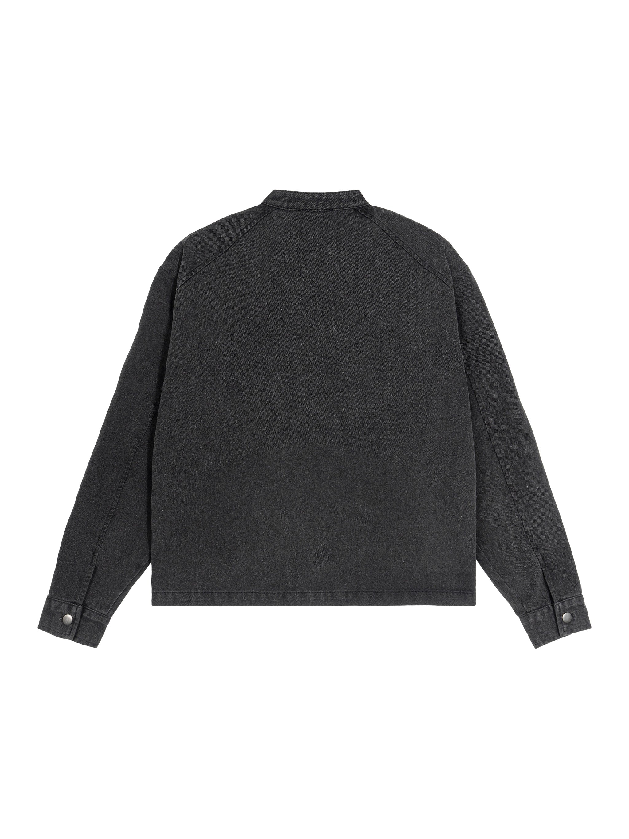 Denim Jacket | Buttoned Collar