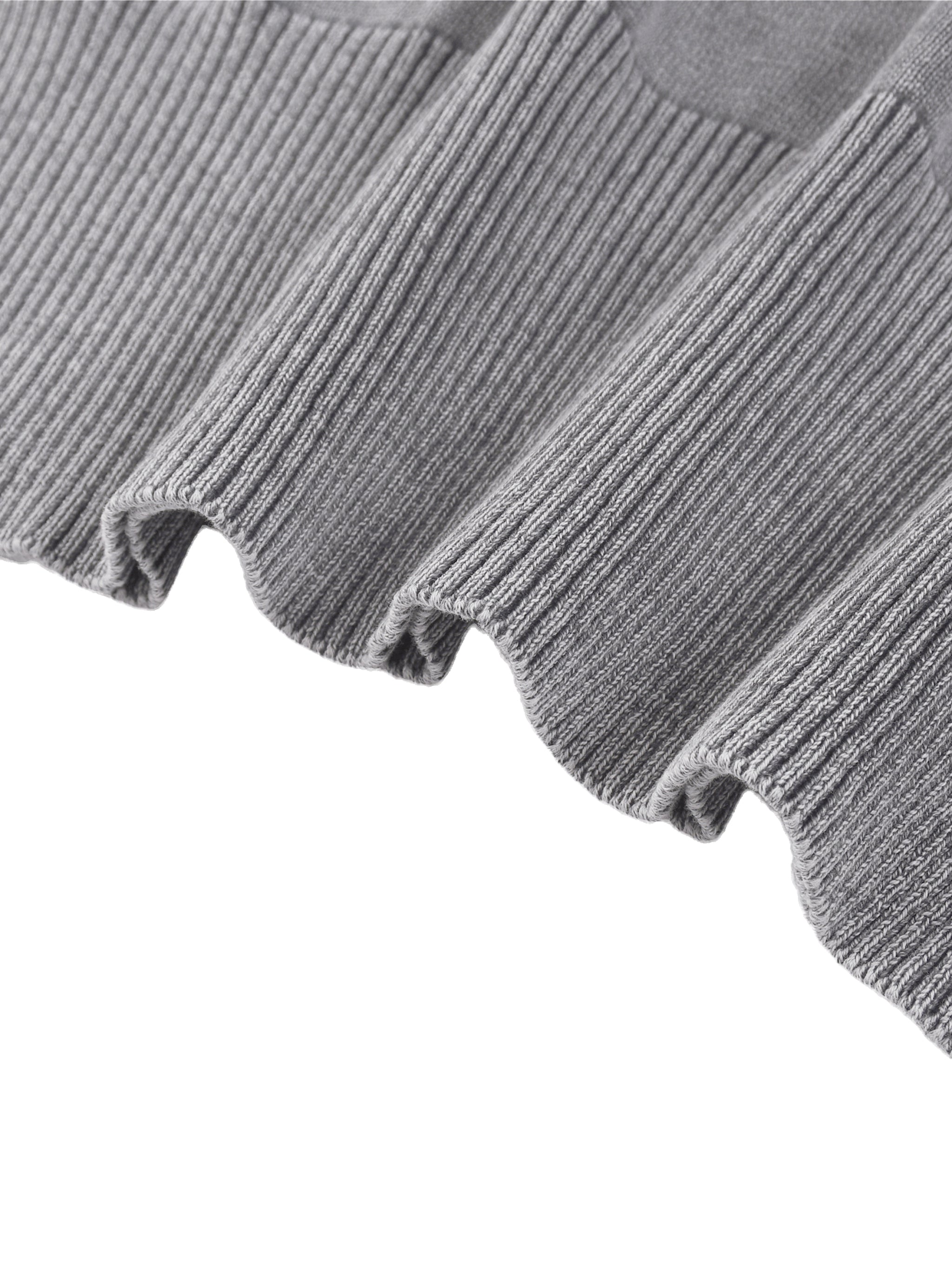 GALLO JEAN | Women's Mineral Wash Balloon Sleeve Cropped Sweater