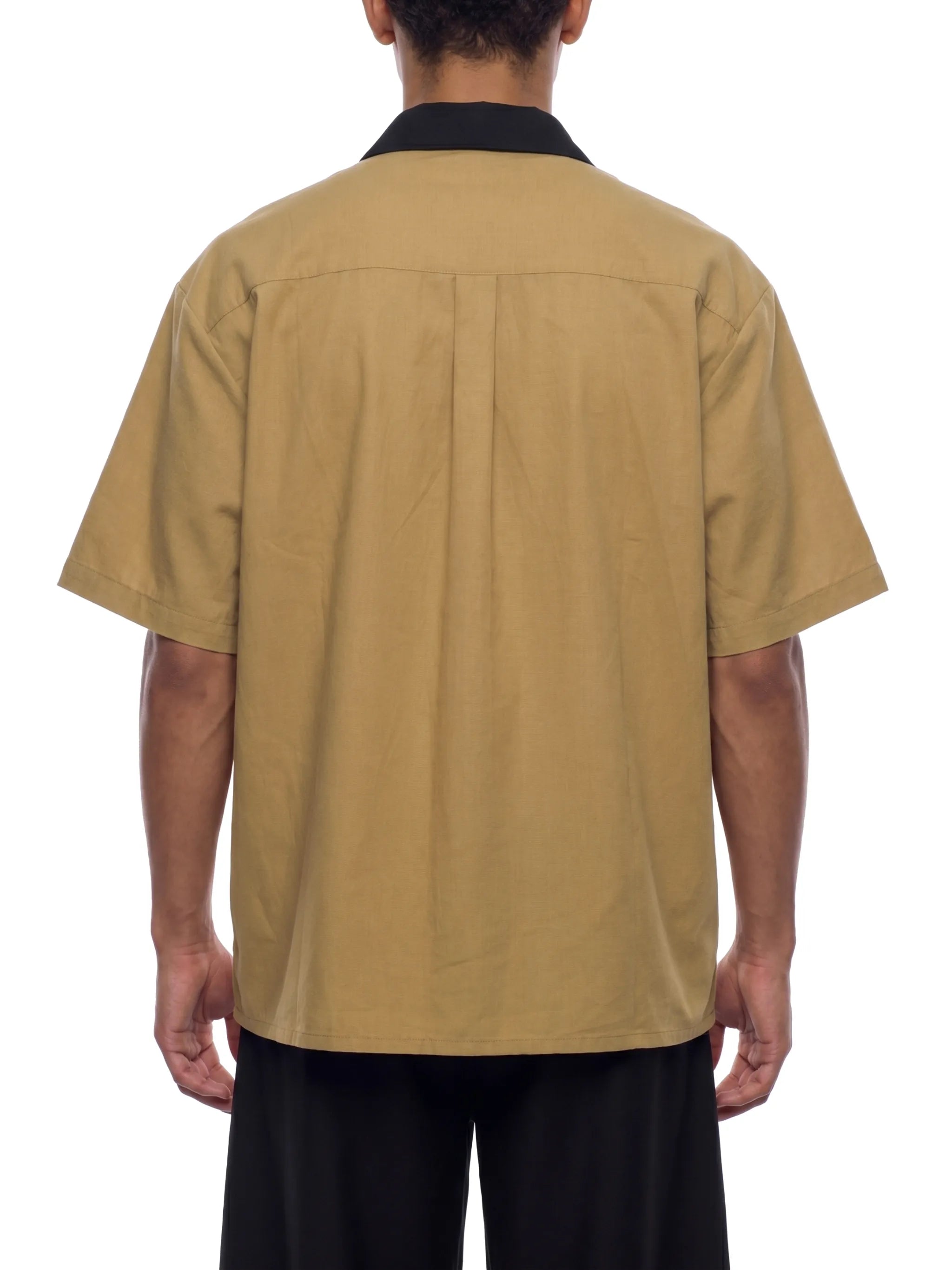 Gallo Jean | Color Block Button Down T-Shirt