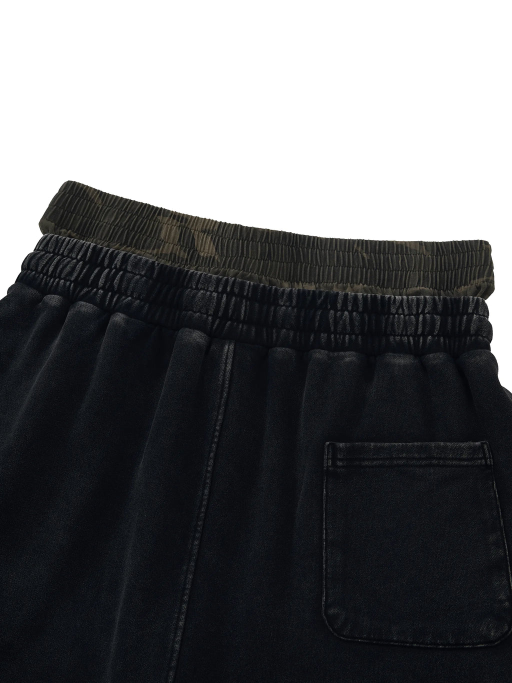 Gallo Jean | Distressed Double Waisted Shorts