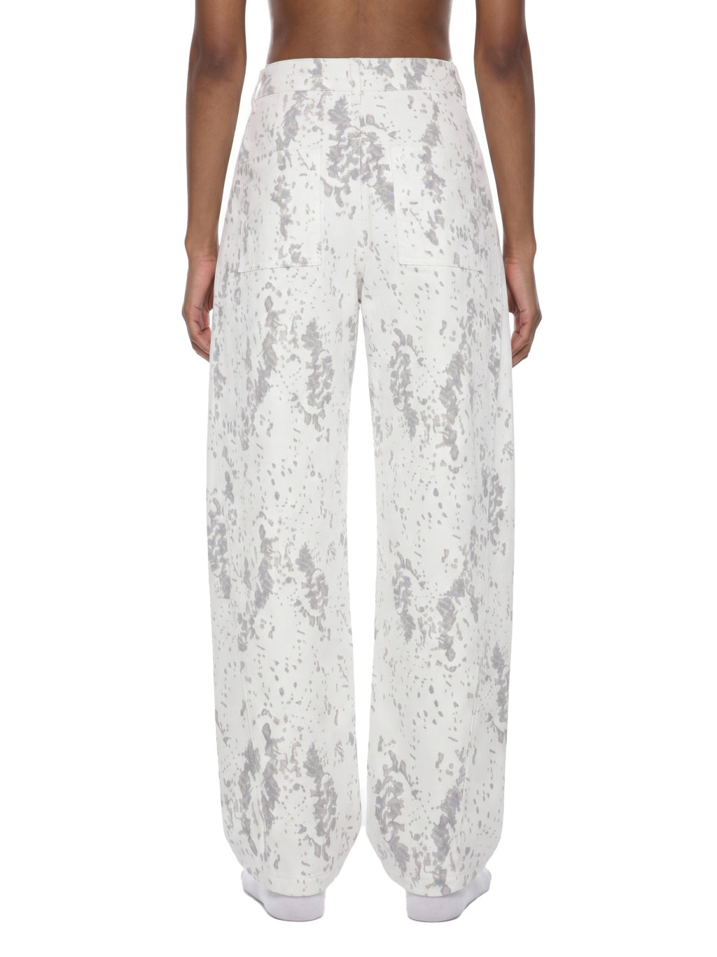 Gallo Jean | Women's Splatter Barrel Leg Jeans