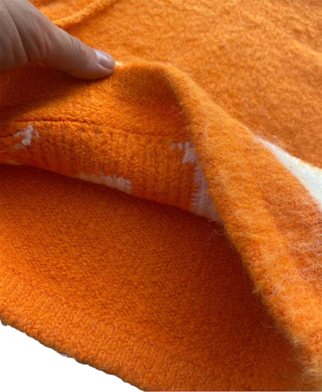 BRAINWASHED | Orange Mohair Shorts