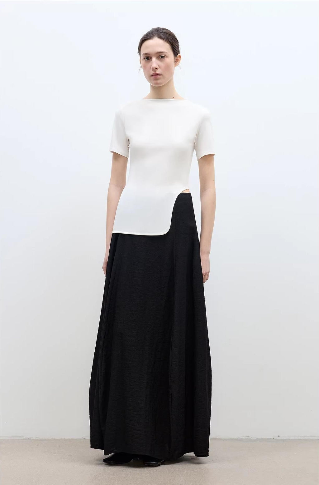 FIRELADY FUR | Women's Asymmetrical Hem T-shirt