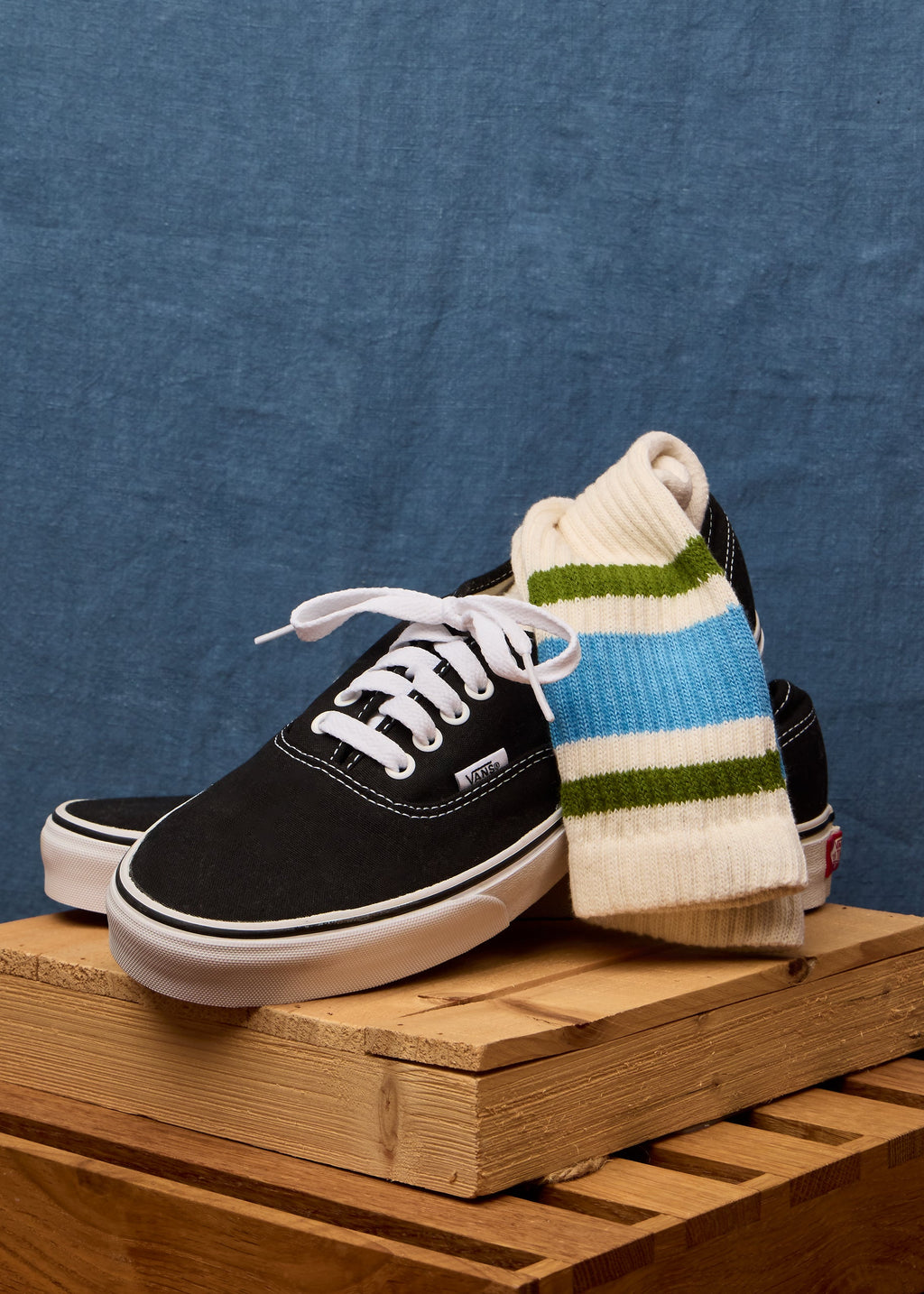 American Trench | The Retro Stripe Cotton Socks