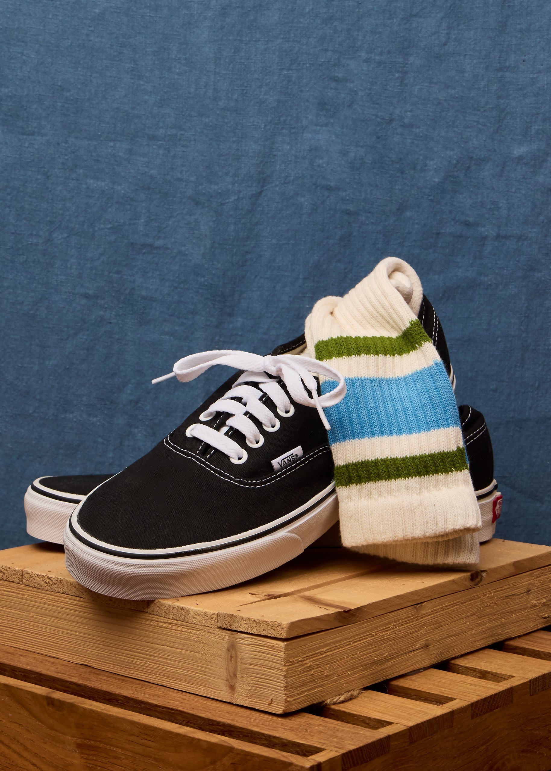 American Trench | The Retro Stripe Cotton Socks