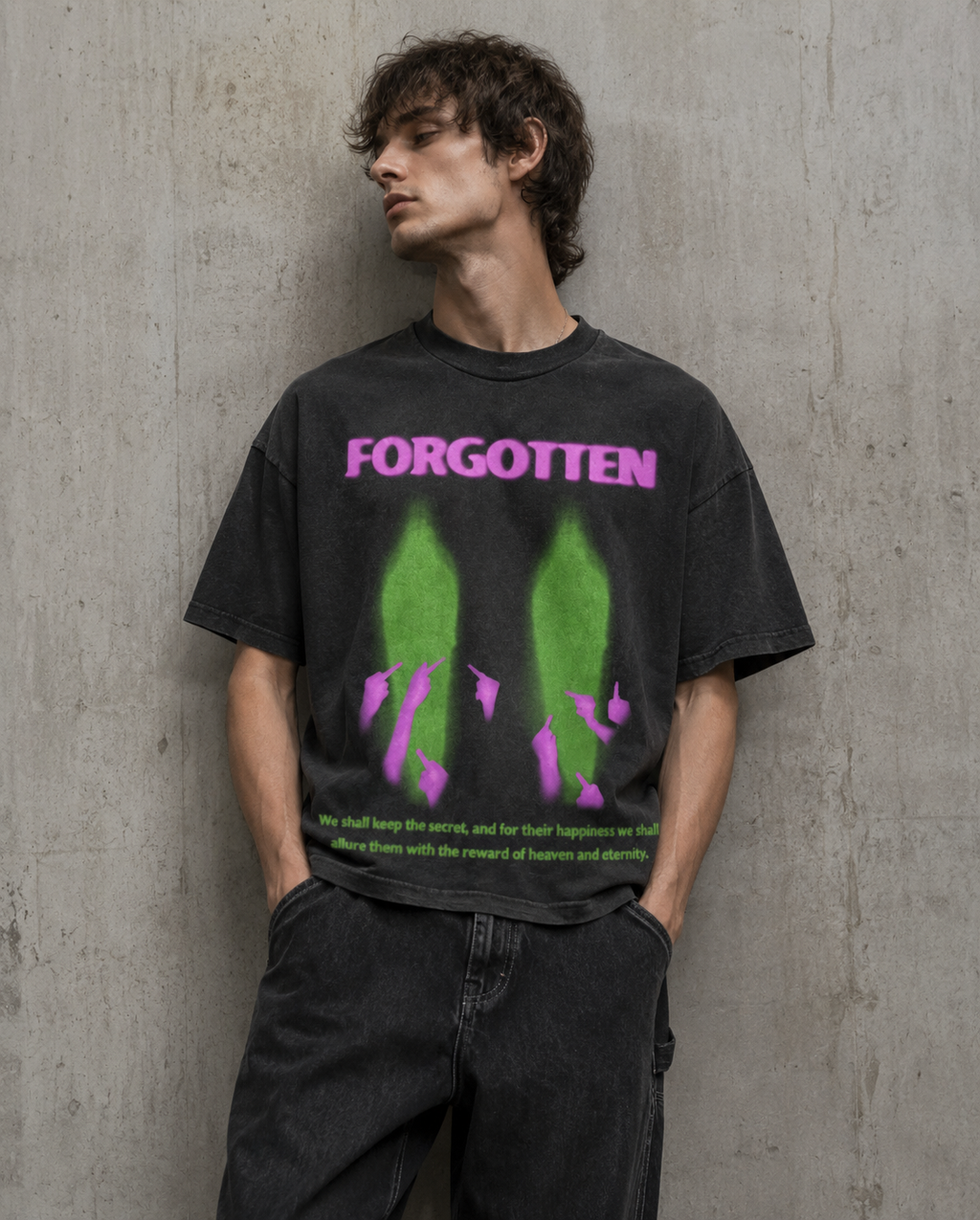 Arnuki | Paranormal Forgotten Garment Dyed T-Shirt