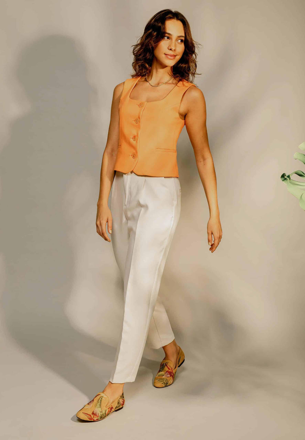 Mangará Atelier | Green Embroidered Italian Suede Loafers