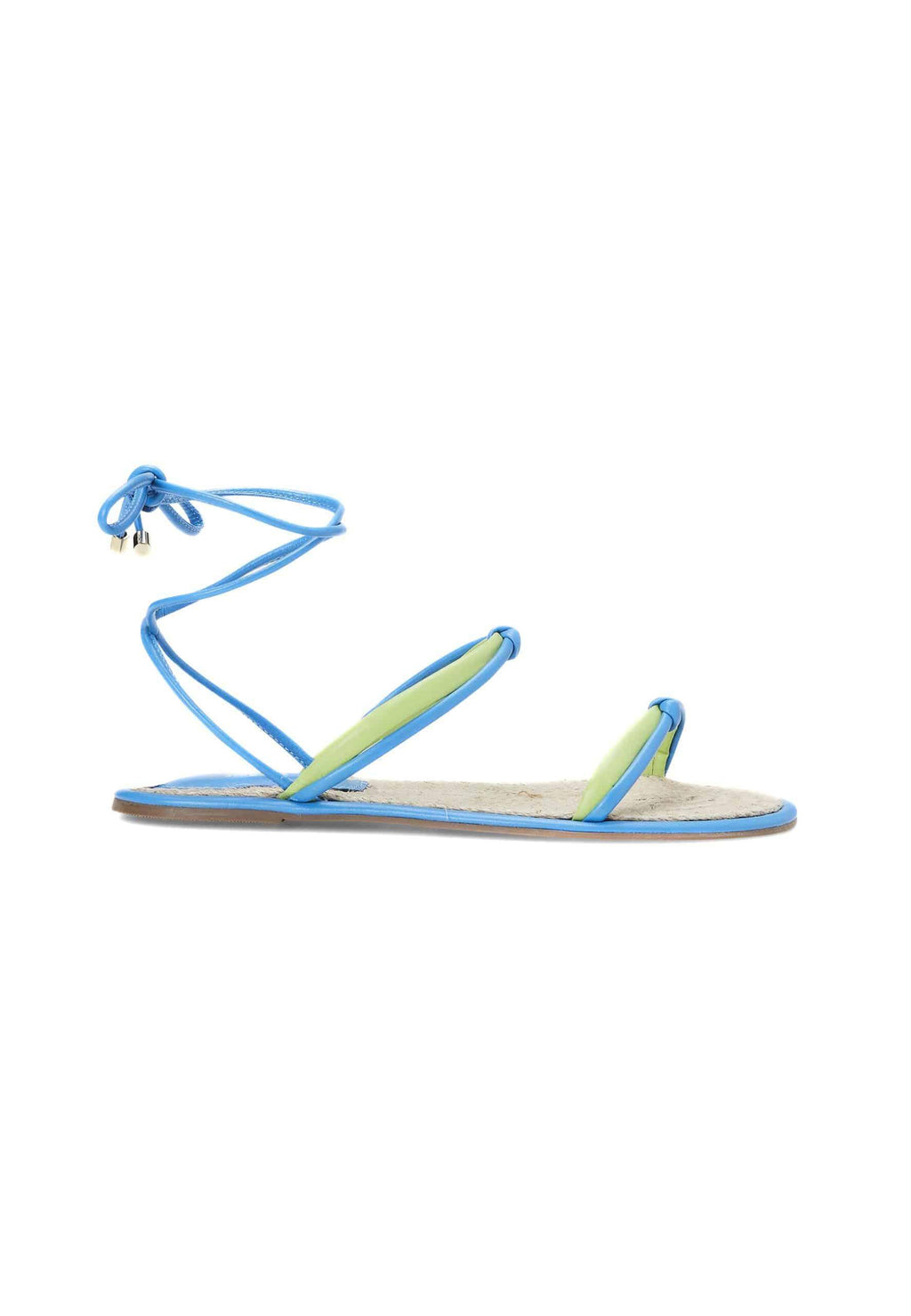 Mangará Atelier | Leather Lace-Up Sandals