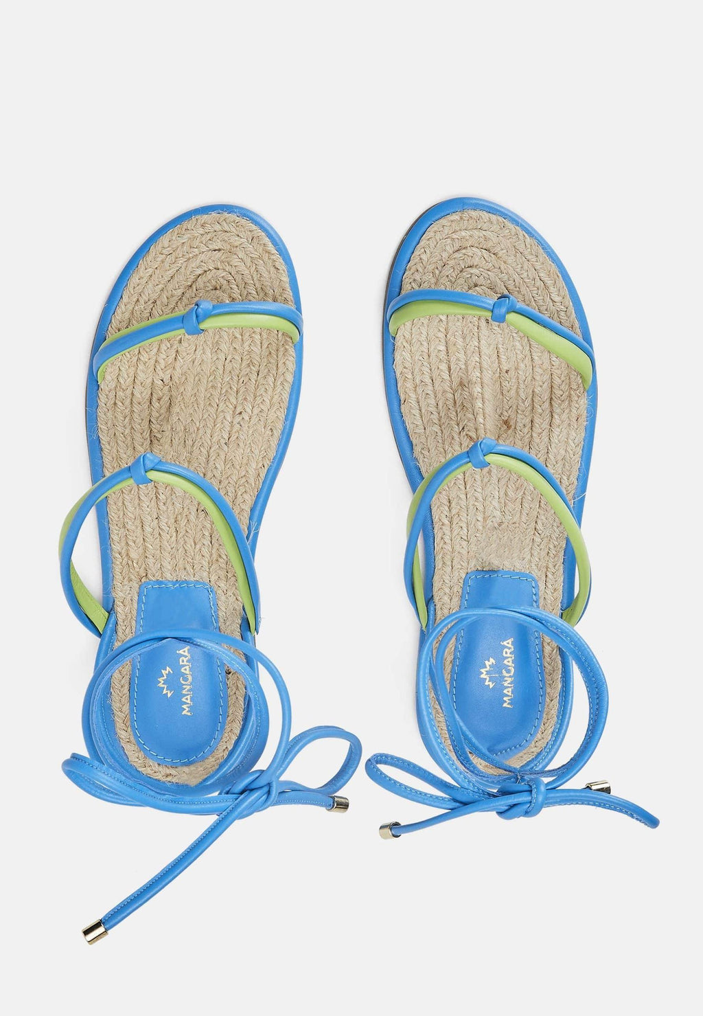 Mangará Atelier | Leather Lace-Up Sandals