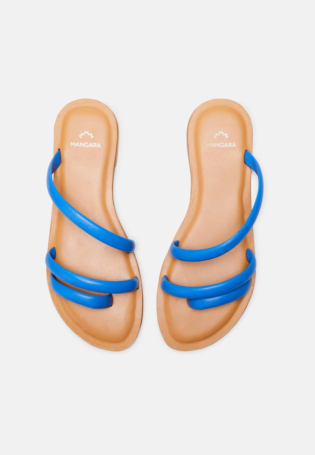 Mangará Atelier | Women's Green Leather Sandals