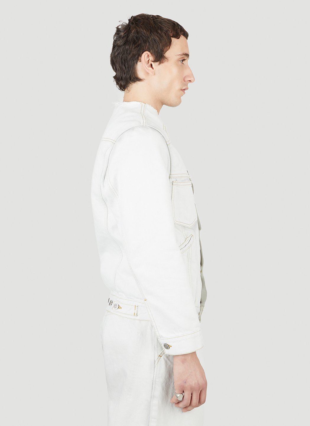 Maison Margiela | Men's Collarless Denim Jacket