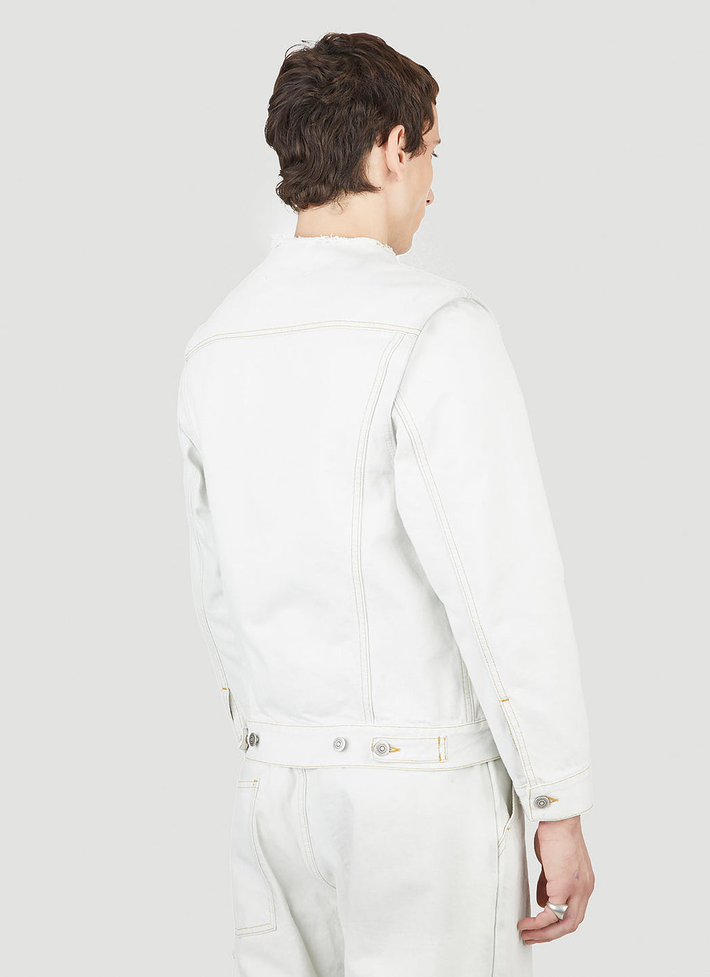 Maison Margiela | Men's Collarless Denim Jacket