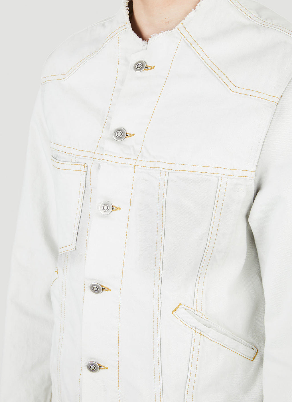 Maison Margiela | Men's Collarless Denim Jacket