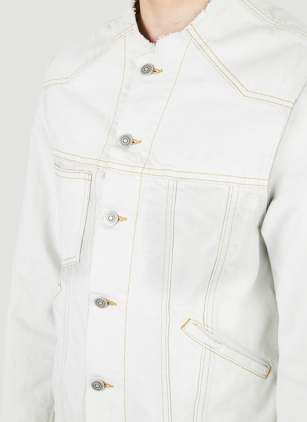 Maison Margiela | Men's Collarless Denim Jacket