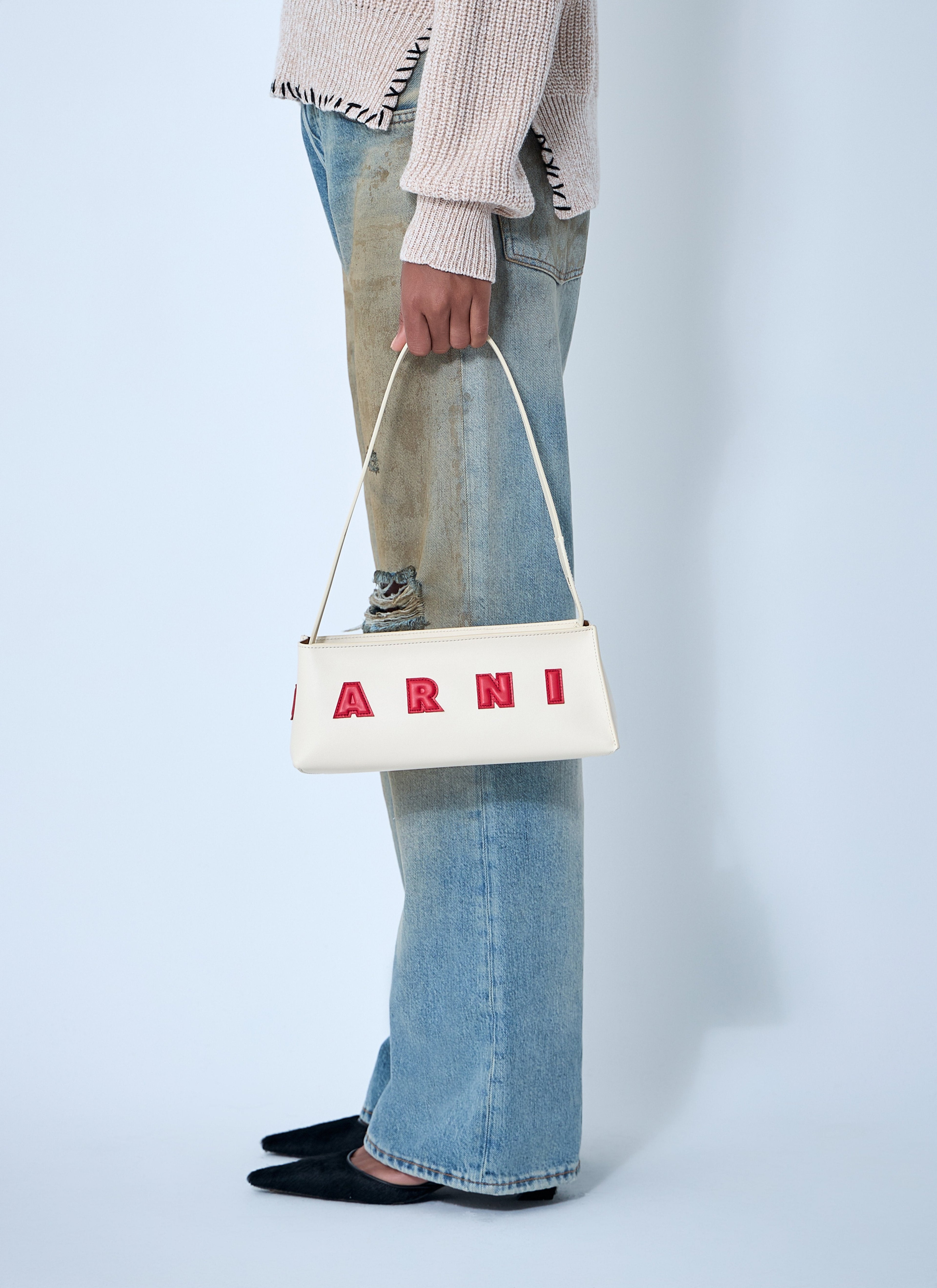 Marni | Women's Leather Baguette Bag