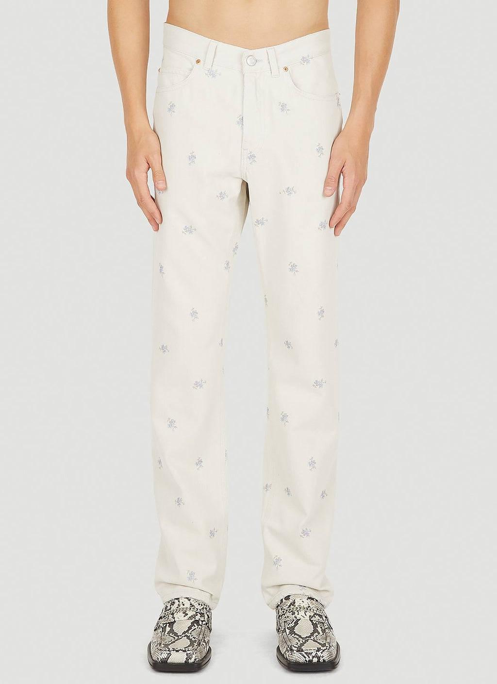 Martine Rose | Men's Floral Print Jeans
