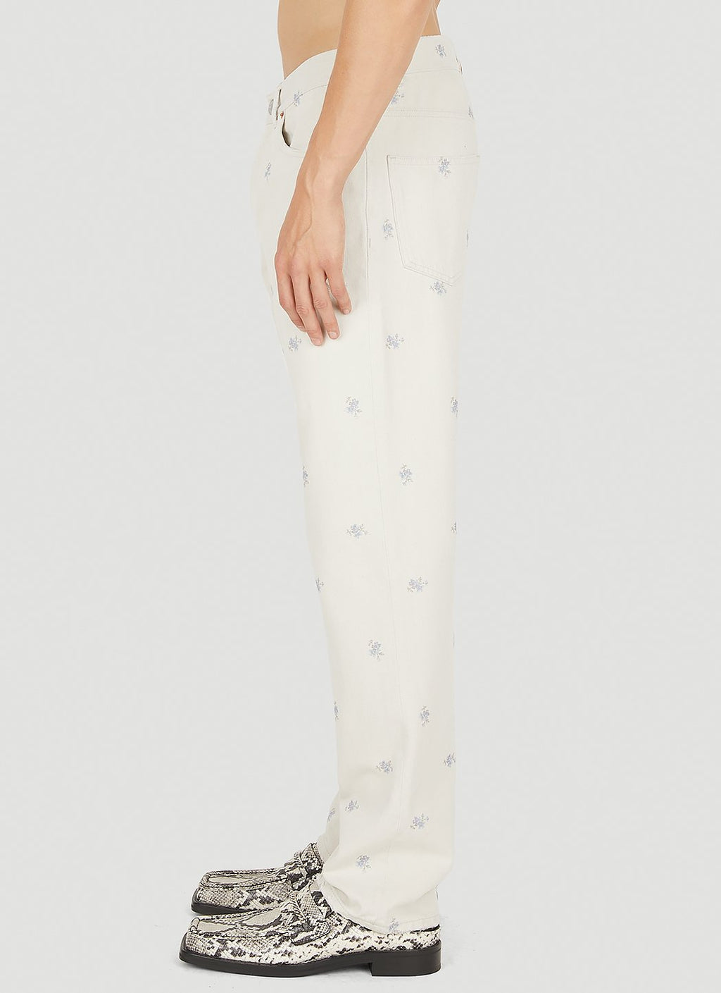 Martine Rose | Men's Floral Print Jeans