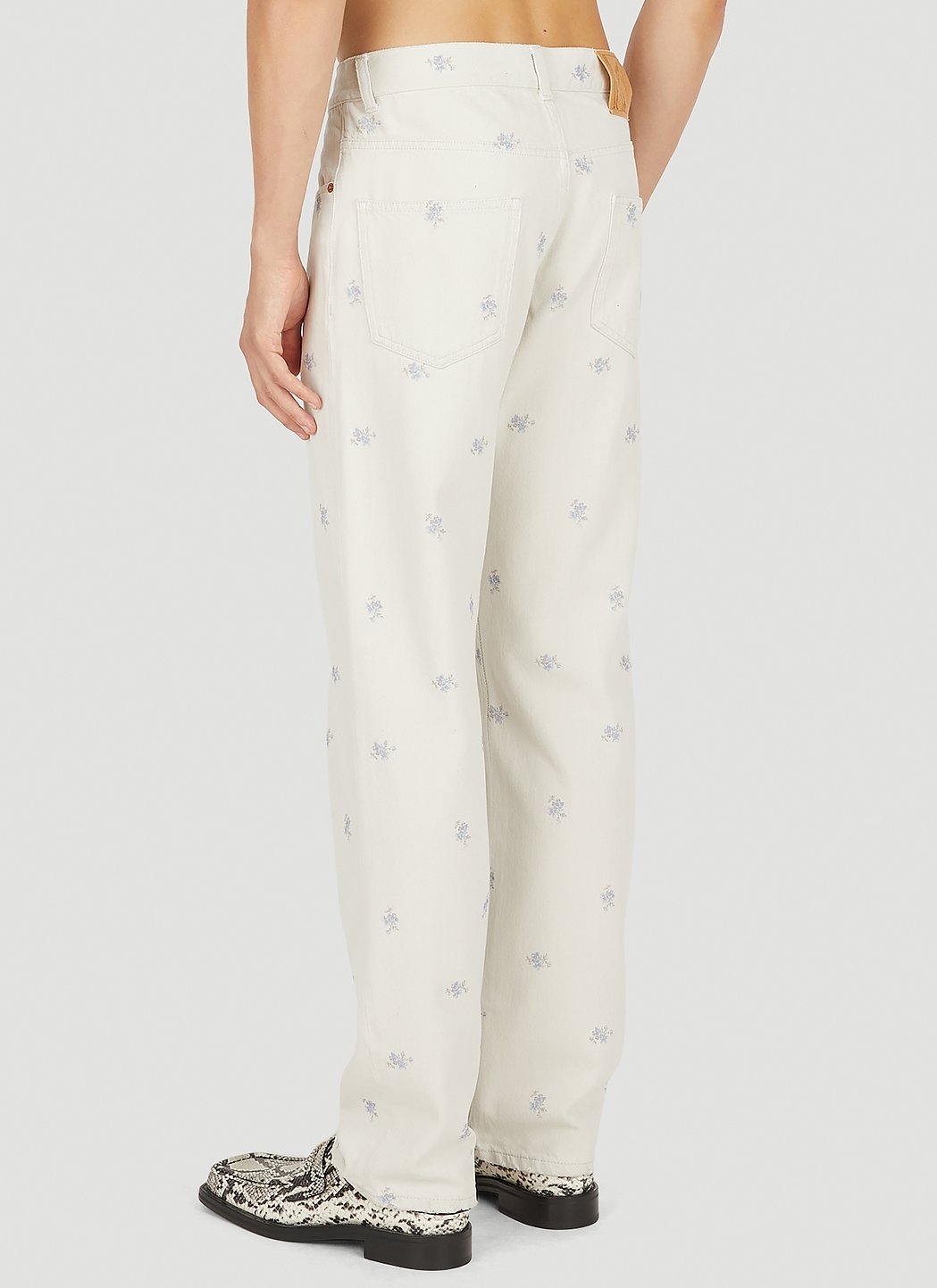 Martine Rose | Men's Floral Print Jeans