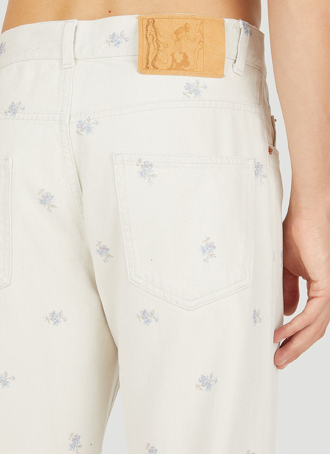 Martine Rose | Men's Floral Print Jeans