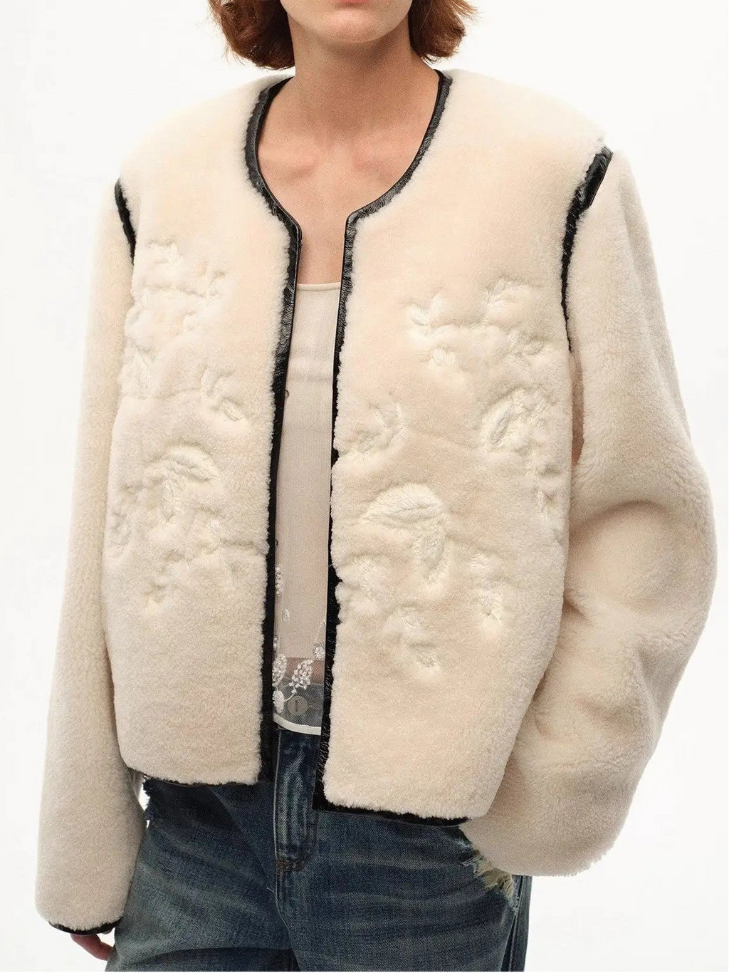 FIRELADY FUR | "FF×JW Muse Project" Merino Wool Jacket