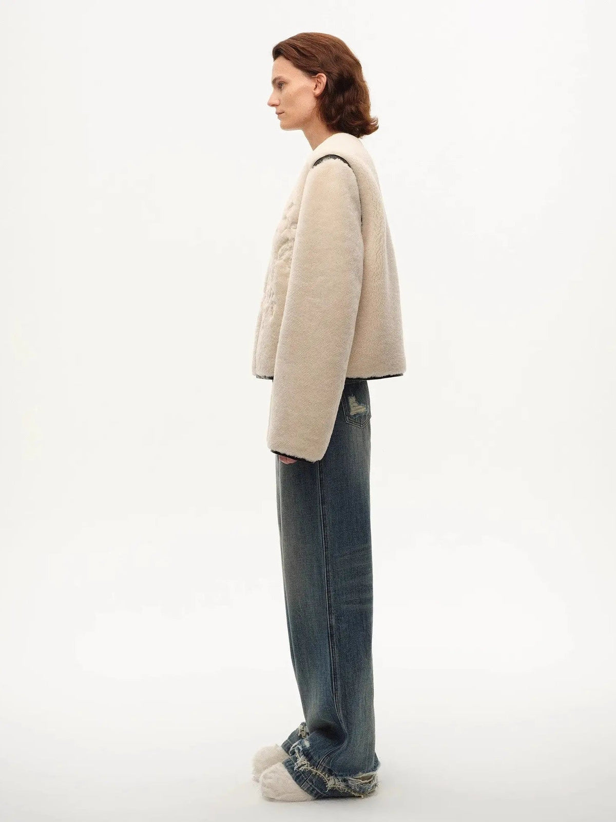 FIRELADY FUR | "FF×JW Muse Project" Merino Wool Jacket