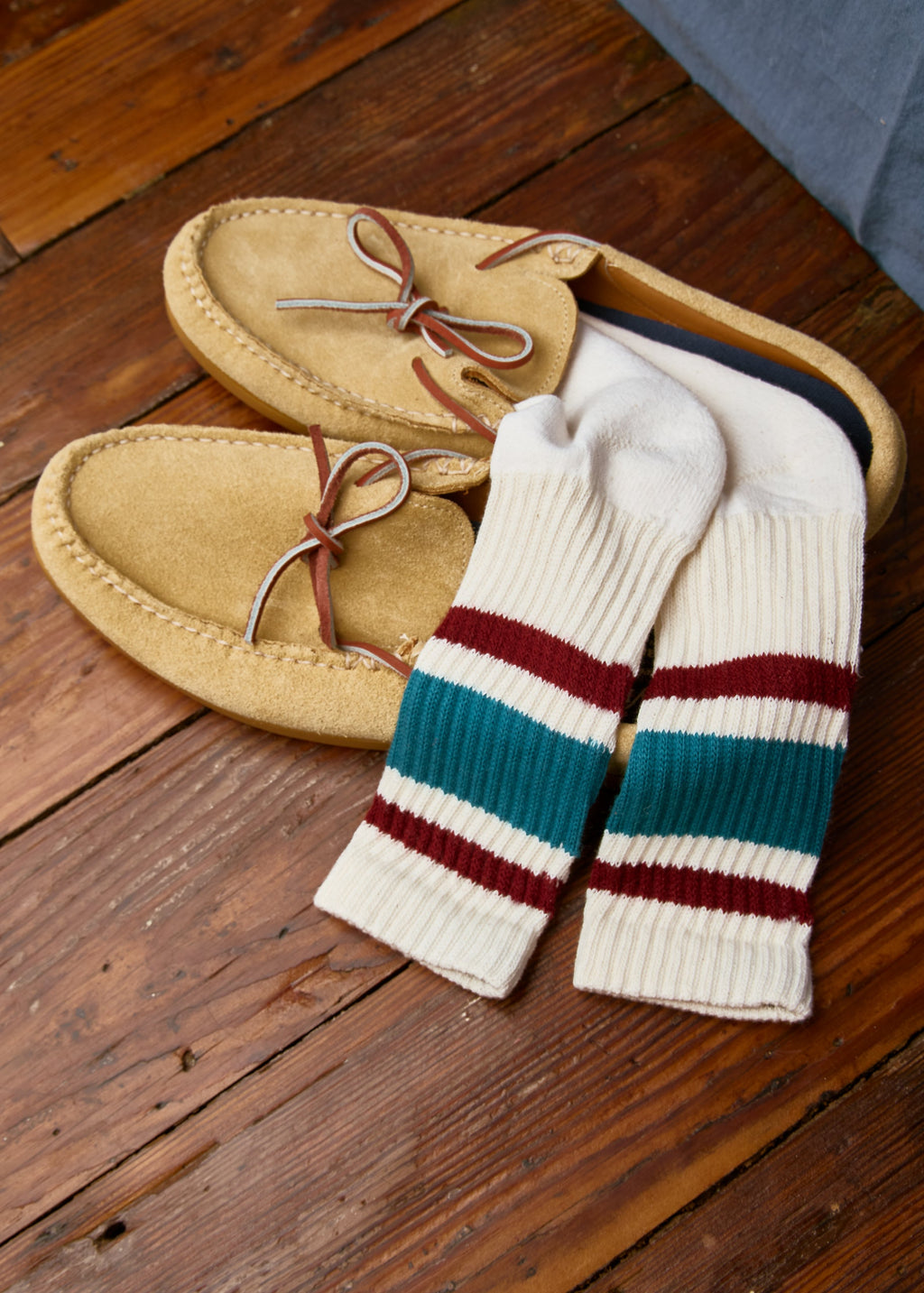 American Trench | The Retro Stripe Cotton Socks