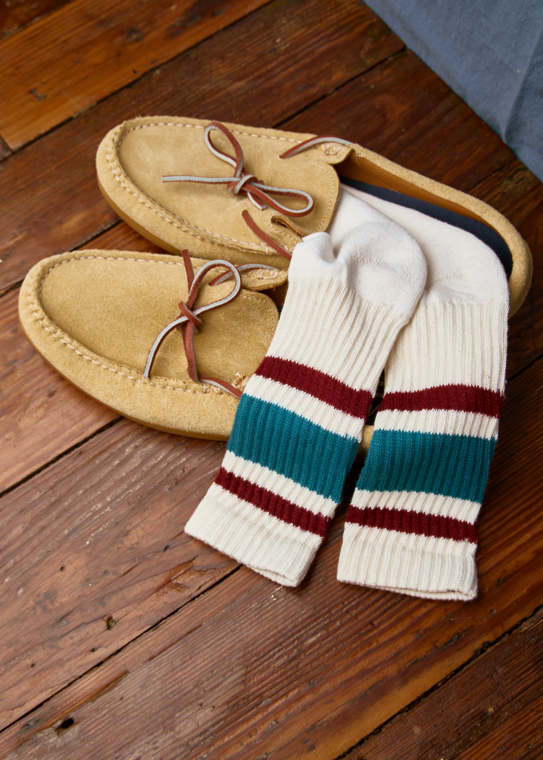 American Trench | The Retro Stripe Cotton Socks