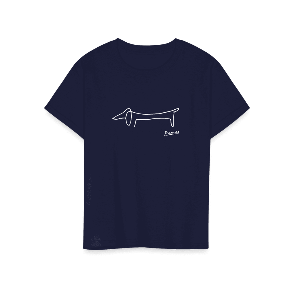 Art-O-Rama Shop | Pablo Picasso Dachshund Dog (Lump) Artwork T-shirt
