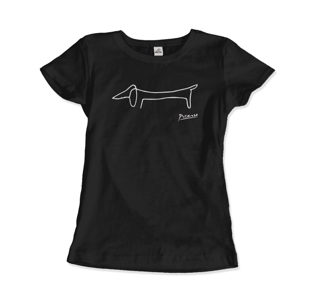 Art-O-Rama Shop | Pablo Picasso Dachshund Dog (Lump) Artwork T-shirt