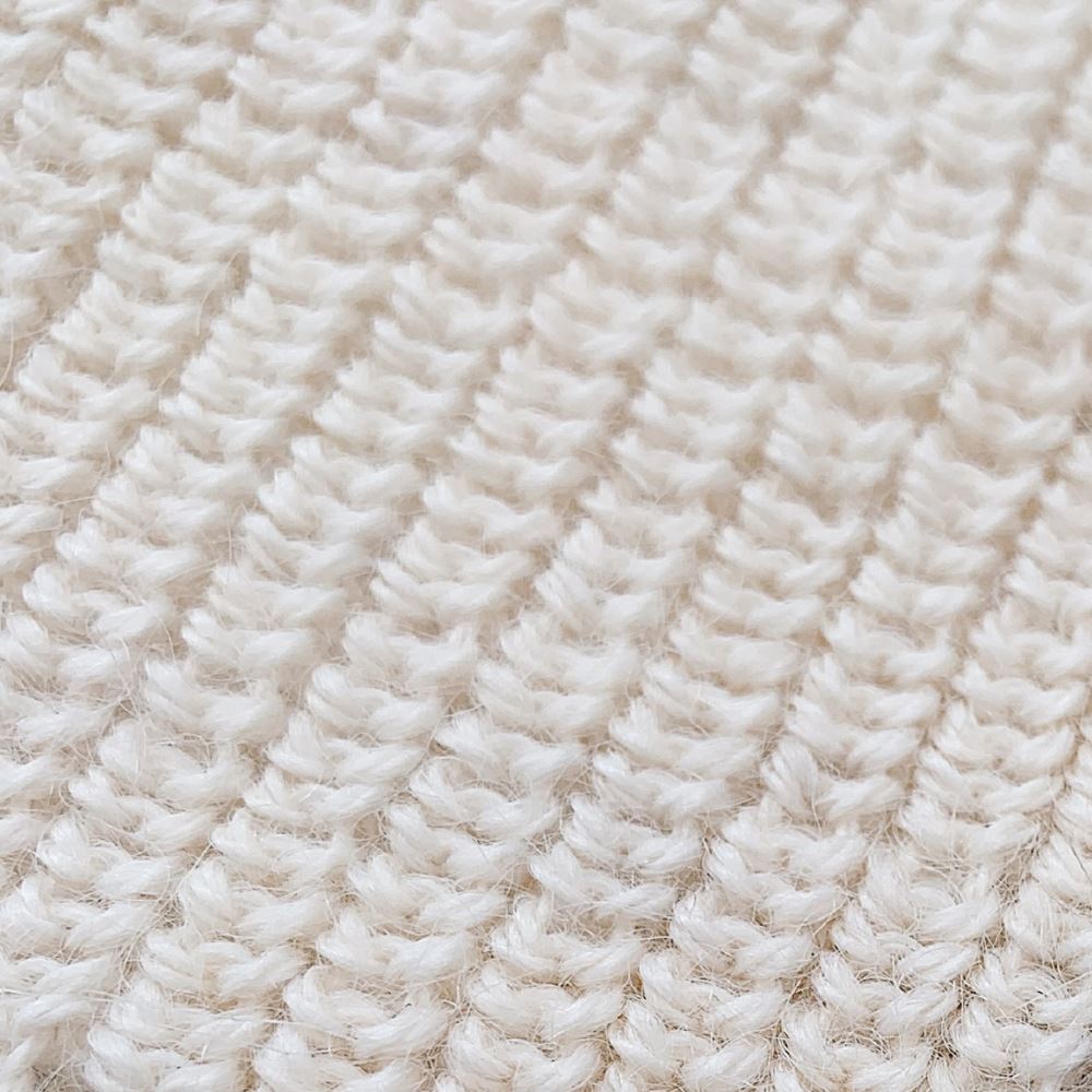 Purely Alpaca | Textured Baby Alpaca Beanie