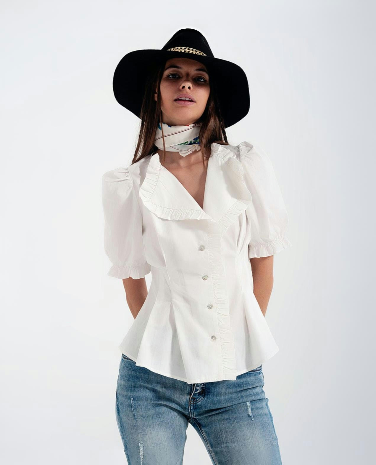 Q2 | Women's Cotton Poplin Blouse