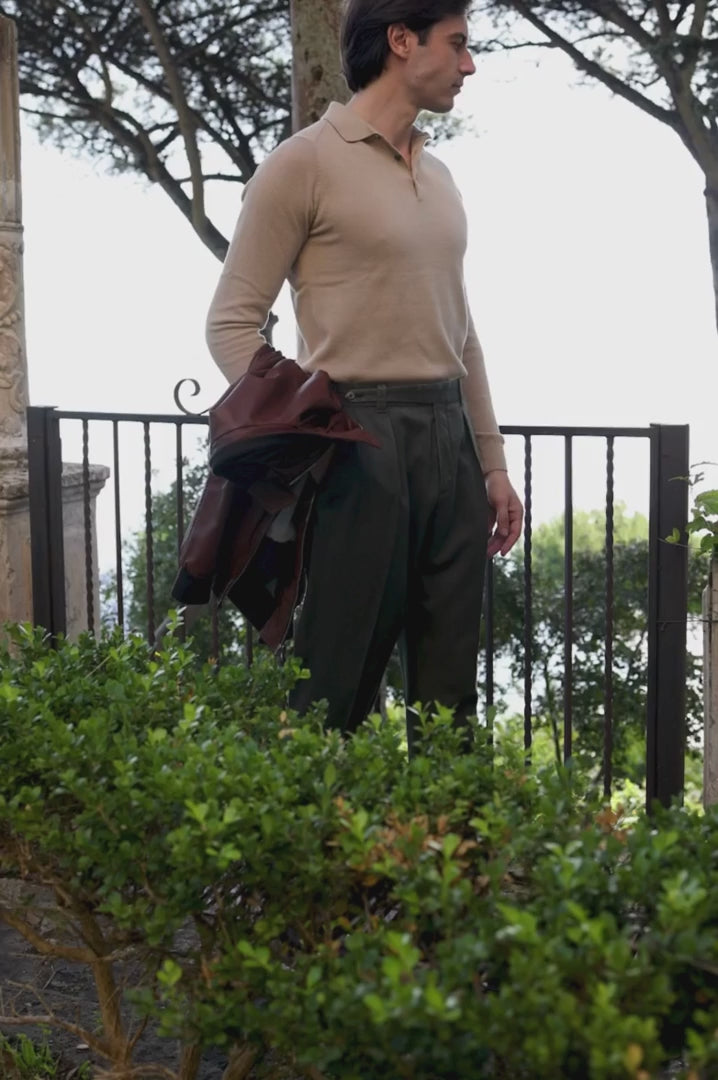 Claudio Mariani | Men's 120’s Wool Trousers