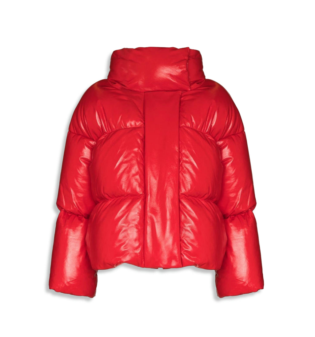 Ox and Bulls Leather Co. | Women's Handmade Quilted Puffer Jacket
