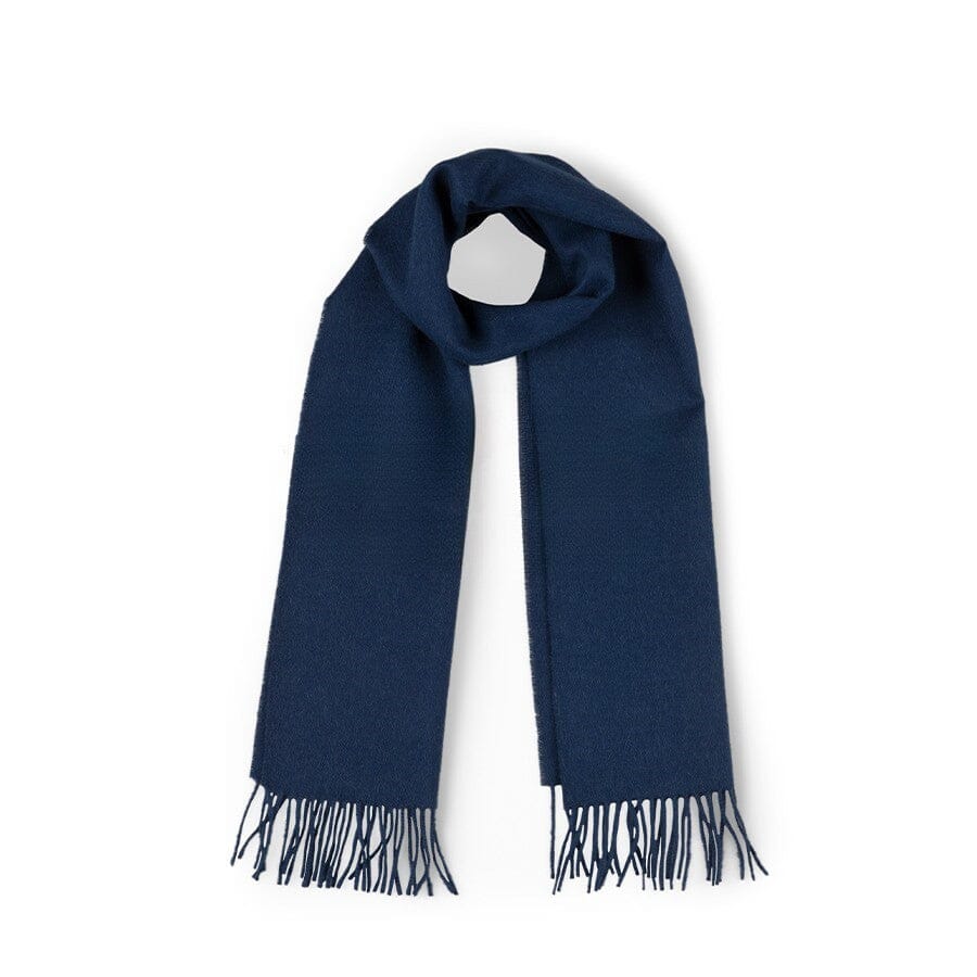 Purely Alpaca | Solid Weave Brushed Alpaca Scarf w/ Fringes