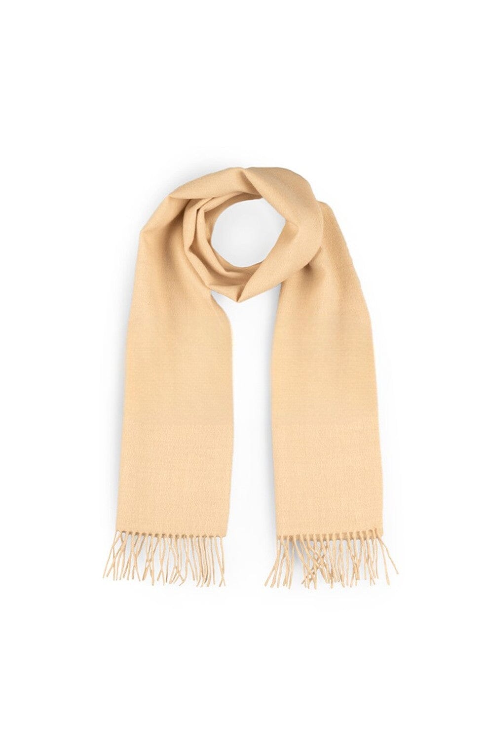 Purely Alpaca | Solid Weave Brushed Alpaca Scarf w/ Fringes