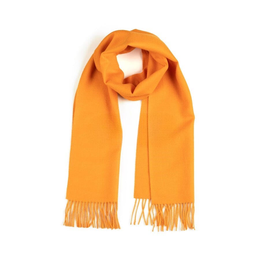 Purely Alpaca | Solid Weave Brushed Alpaca Scarf w/ Fringes