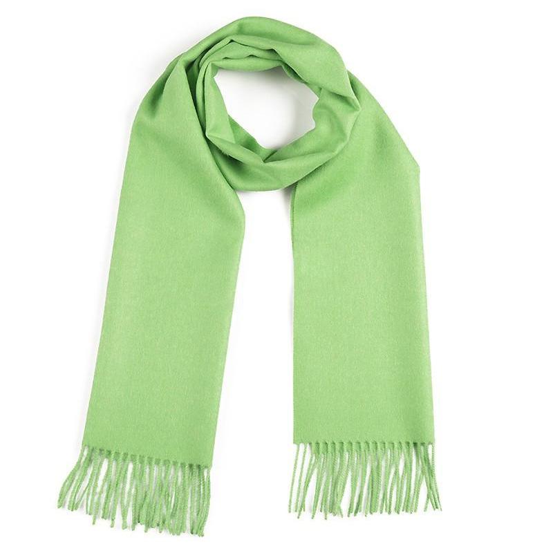 Purely Alpaca | Solid Weave Brushed Alpaca Scarf w/ Fringes