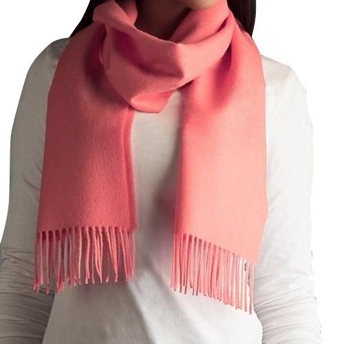 Purely Alpaca | Solid Weave Brushed Alpaca Scarf w/ Fringes