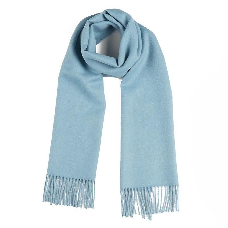 Purely Alpaca | Solid Weave Brushed Alpaca Scarf w/ Fringes