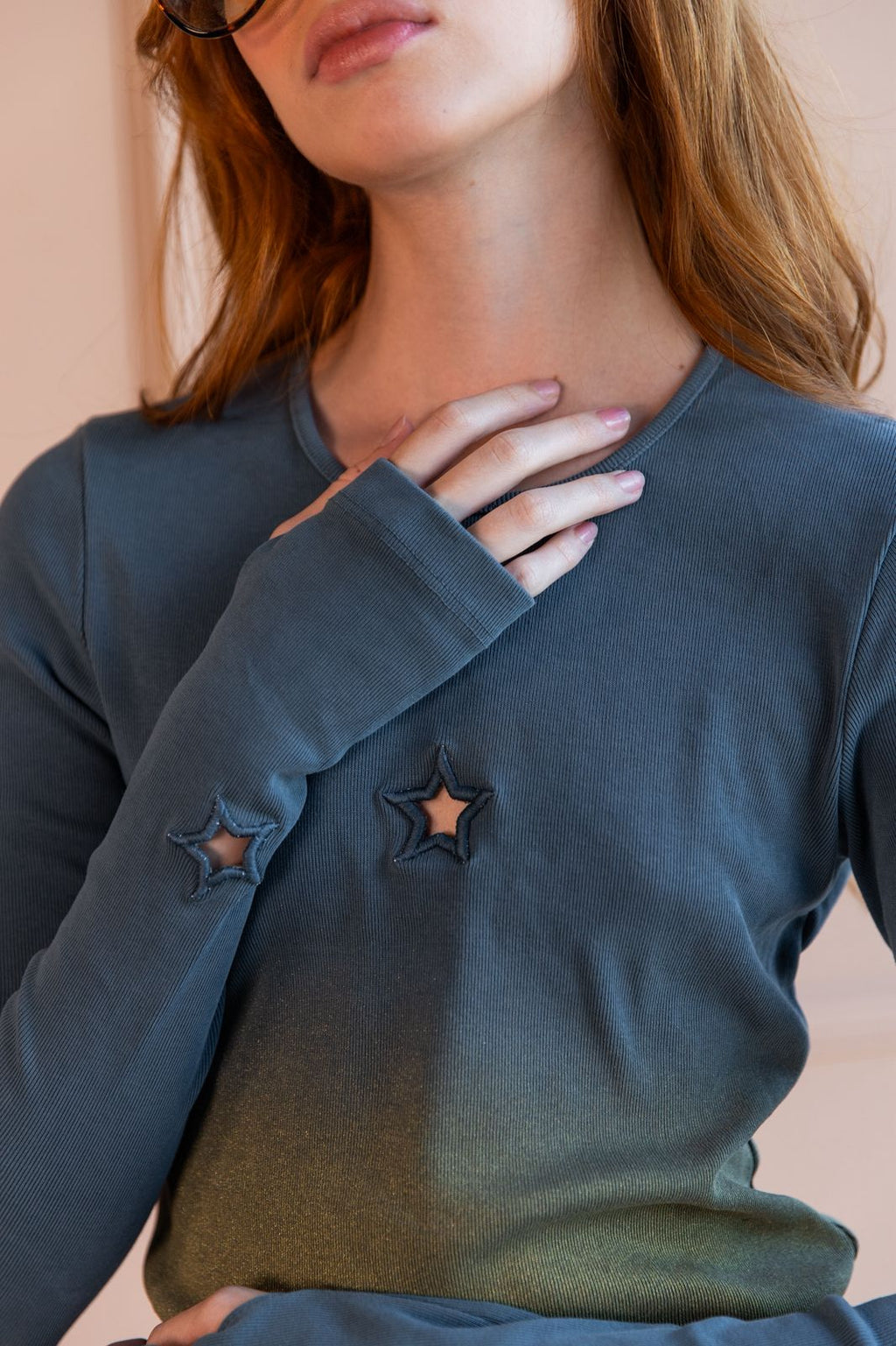 Flow Inspires Us | Women's Wayne Top in Blue & Green Gradient