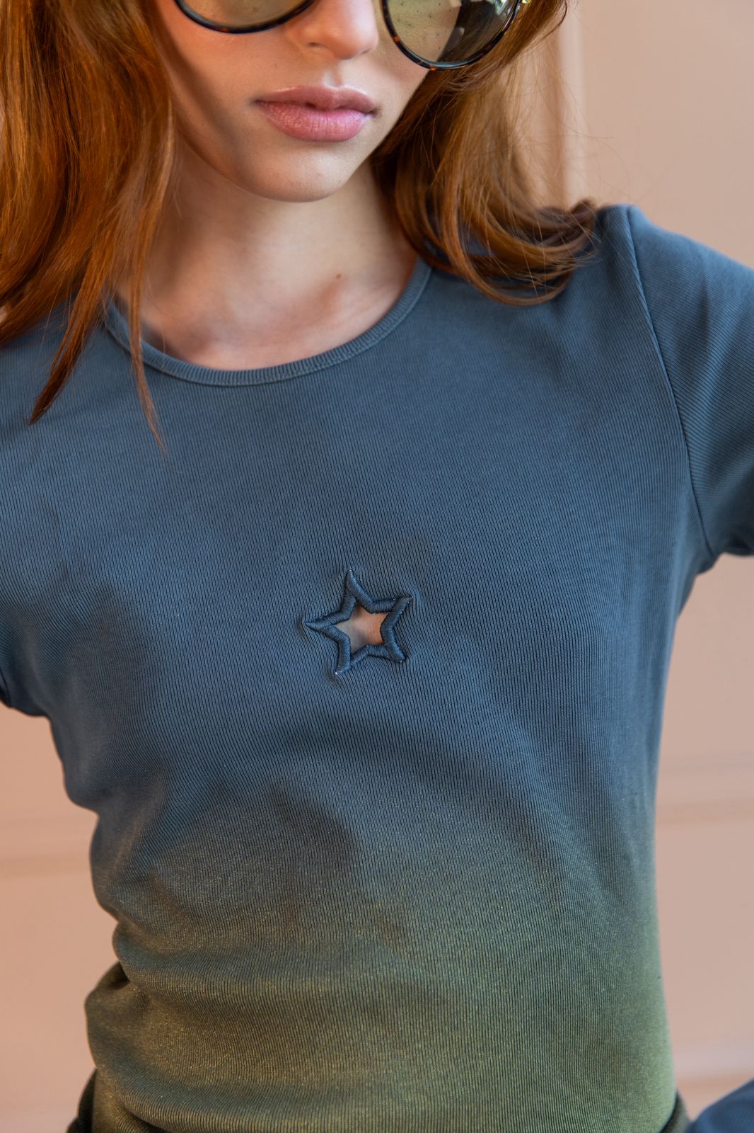 Flow Inspires Us | Women's Wayne Top in Blue & Green Gradient