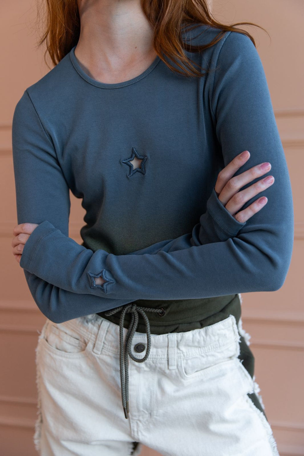 Flow Inspires Us | Women's Wayne Top in Blue & Green Gradient