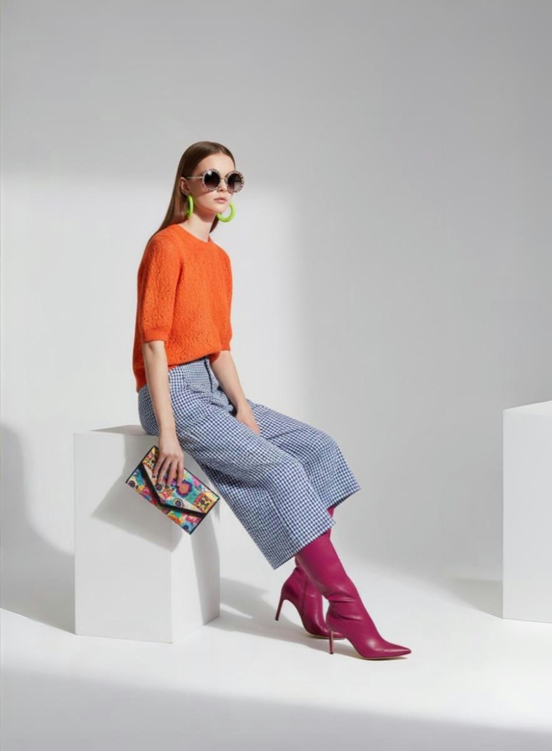 BYMANYC ® New York | Women's Plaid Cotton Culottes