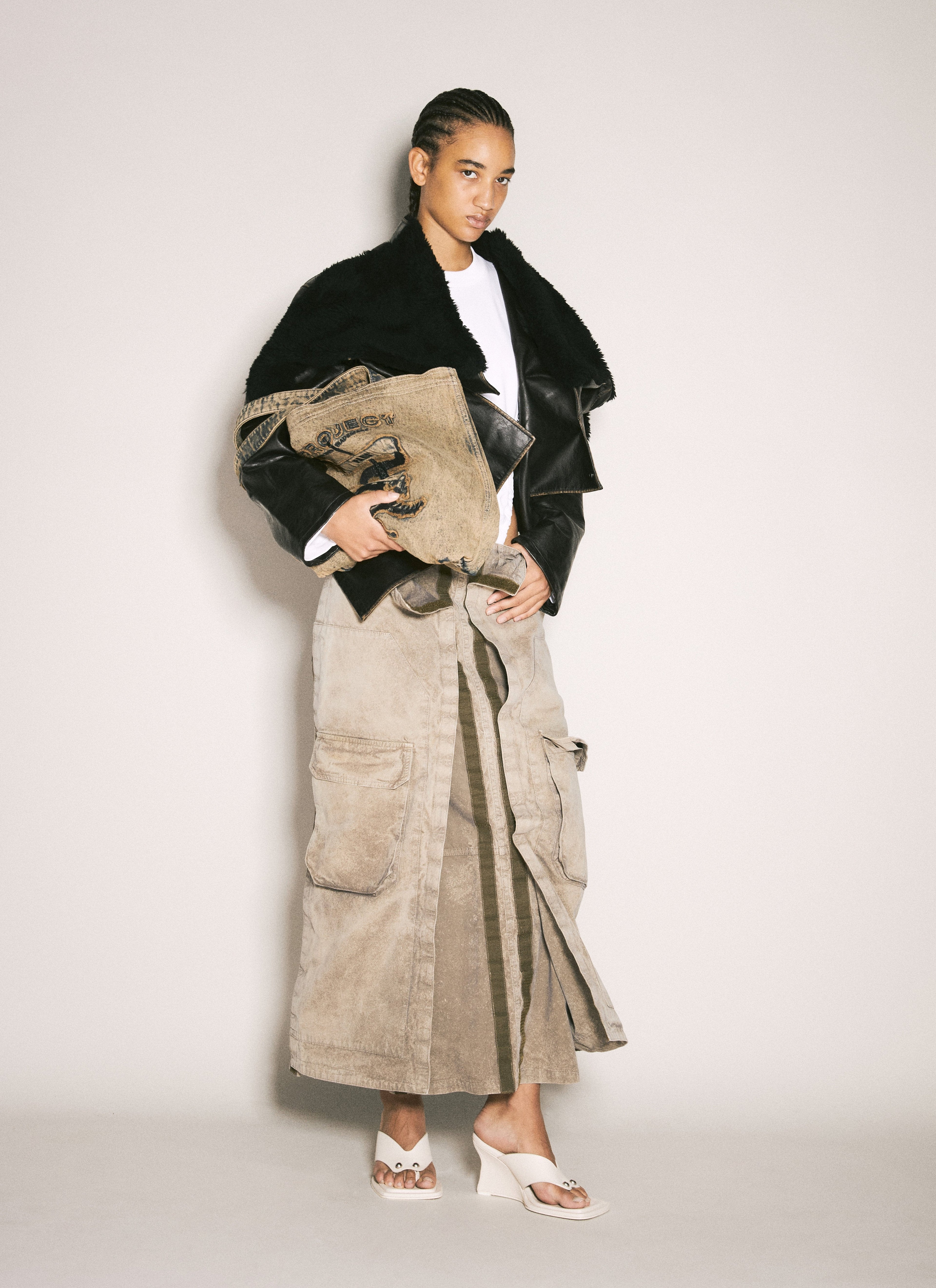 Y/Project | Women's Cargo Maxi Skirt