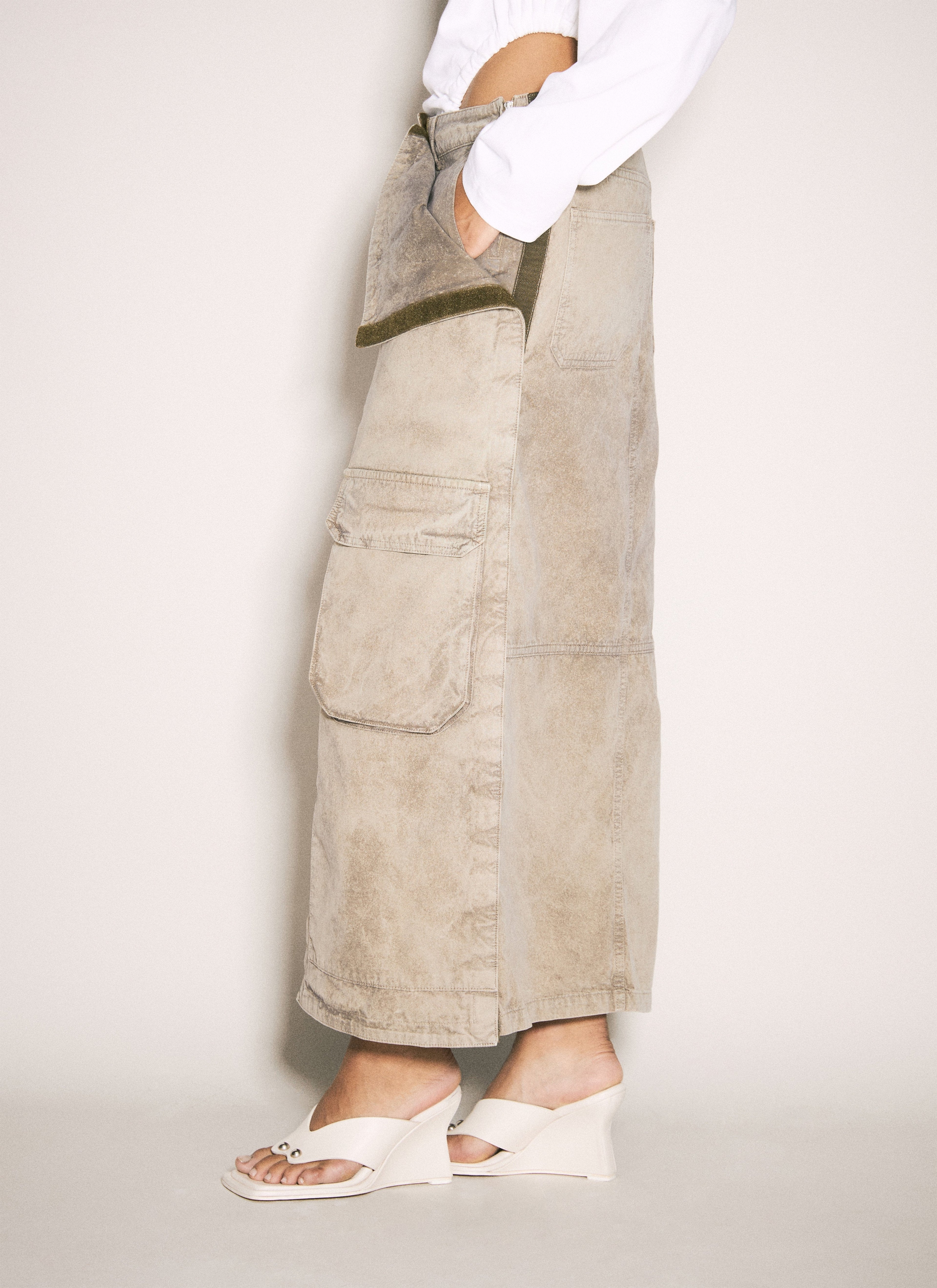 Y/Project | Women's Cargo Maxi Skirt